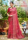 Shanti Vol 4 By Kashvi Bright Moss Foil Printed Bulk Saree Orders In India